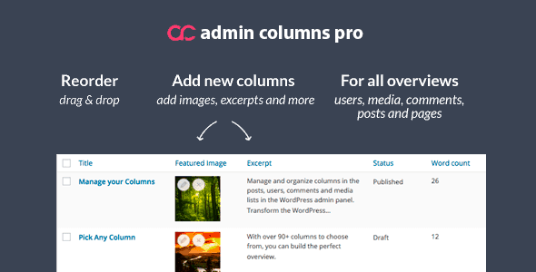 Admin Columns Addon – WooCommerce