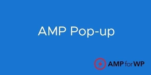 Pop-up integración para AMP for WP