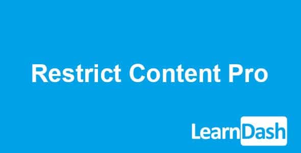 LearnDash LMS – Restrict Content Pro