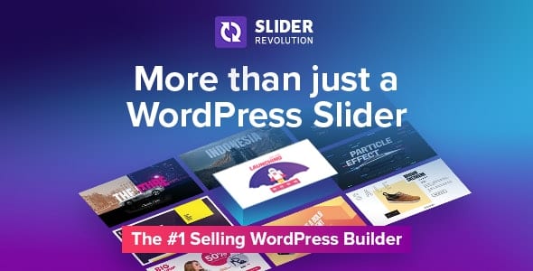 Slider Revolution WordPress Plugin Responsivo + Addons Premium
